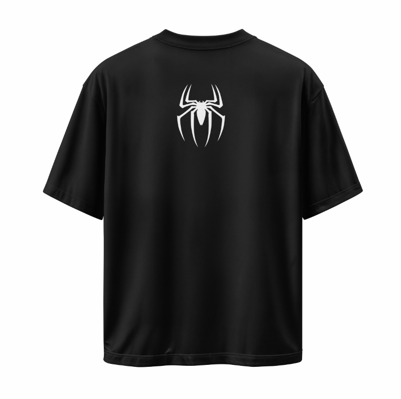 Spider-Man Web Slinger Oversized T-Shirt – Dual Side Print