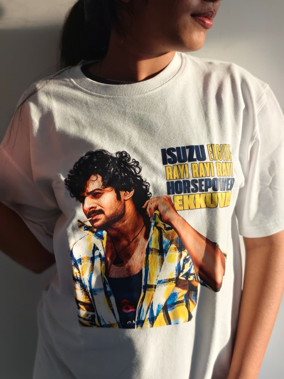 Prabhas Bujjigadu V1 Oversized T-Shirt
